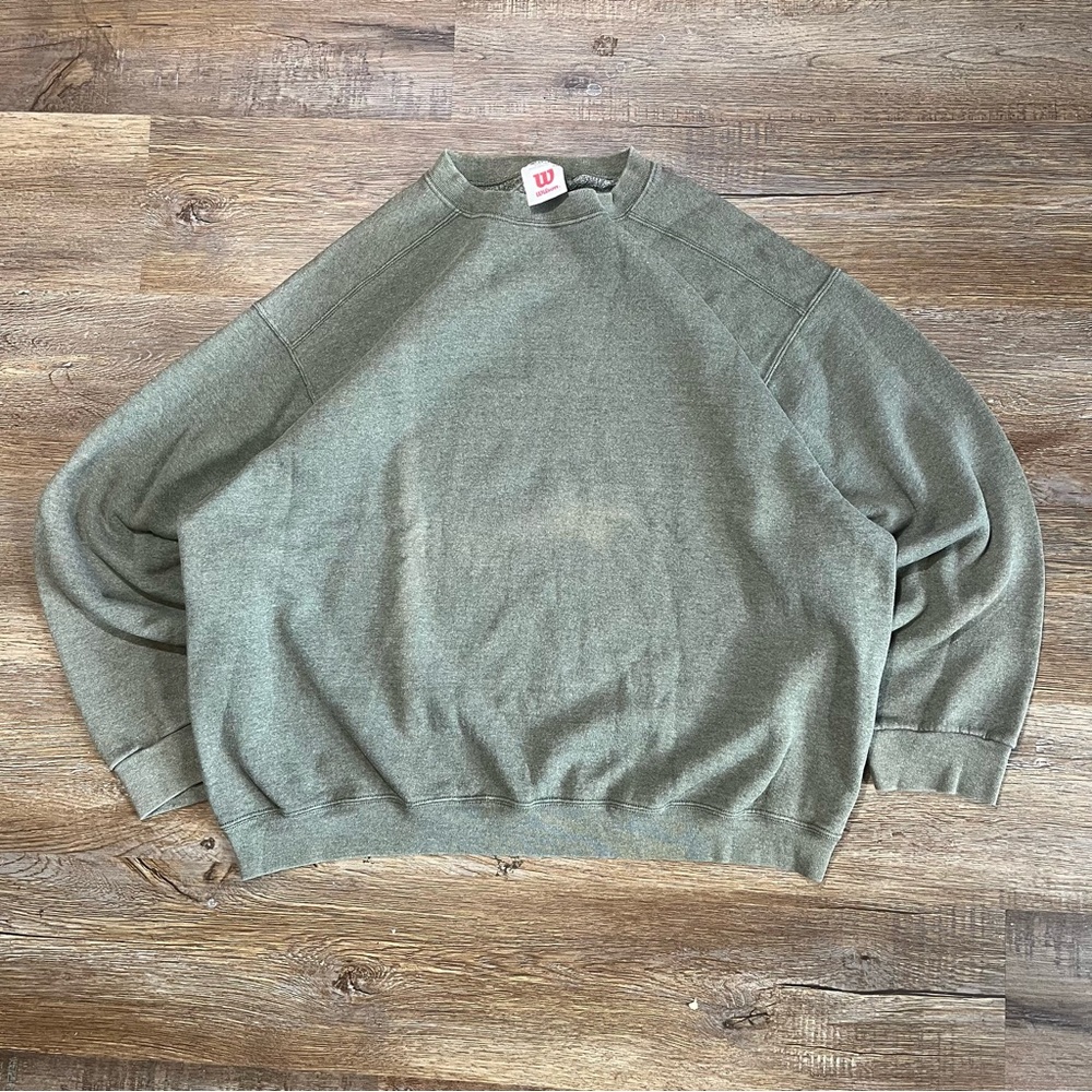 Men’s Vintage Heavy-Weight Wilson Athletics Crewneck